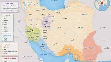 نقشه ایران